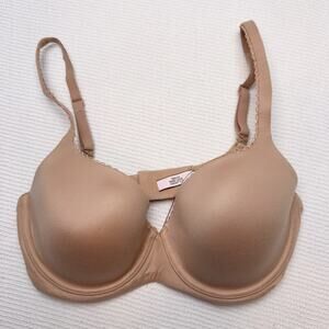 Body by Victoria, Victoria's secret beige lined demi bra 32DD